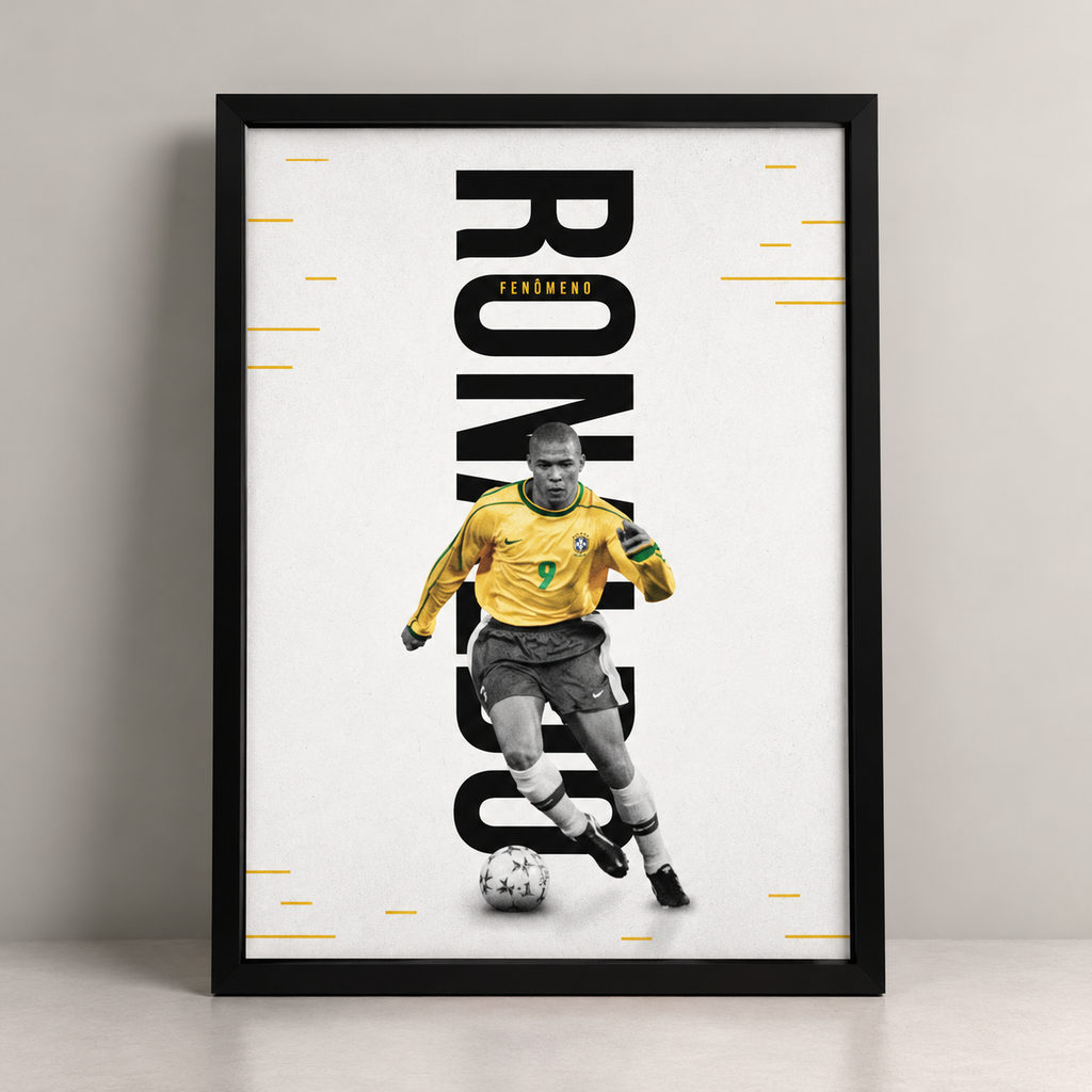 Ronaldo Nazário – Fenômeno Football Frame