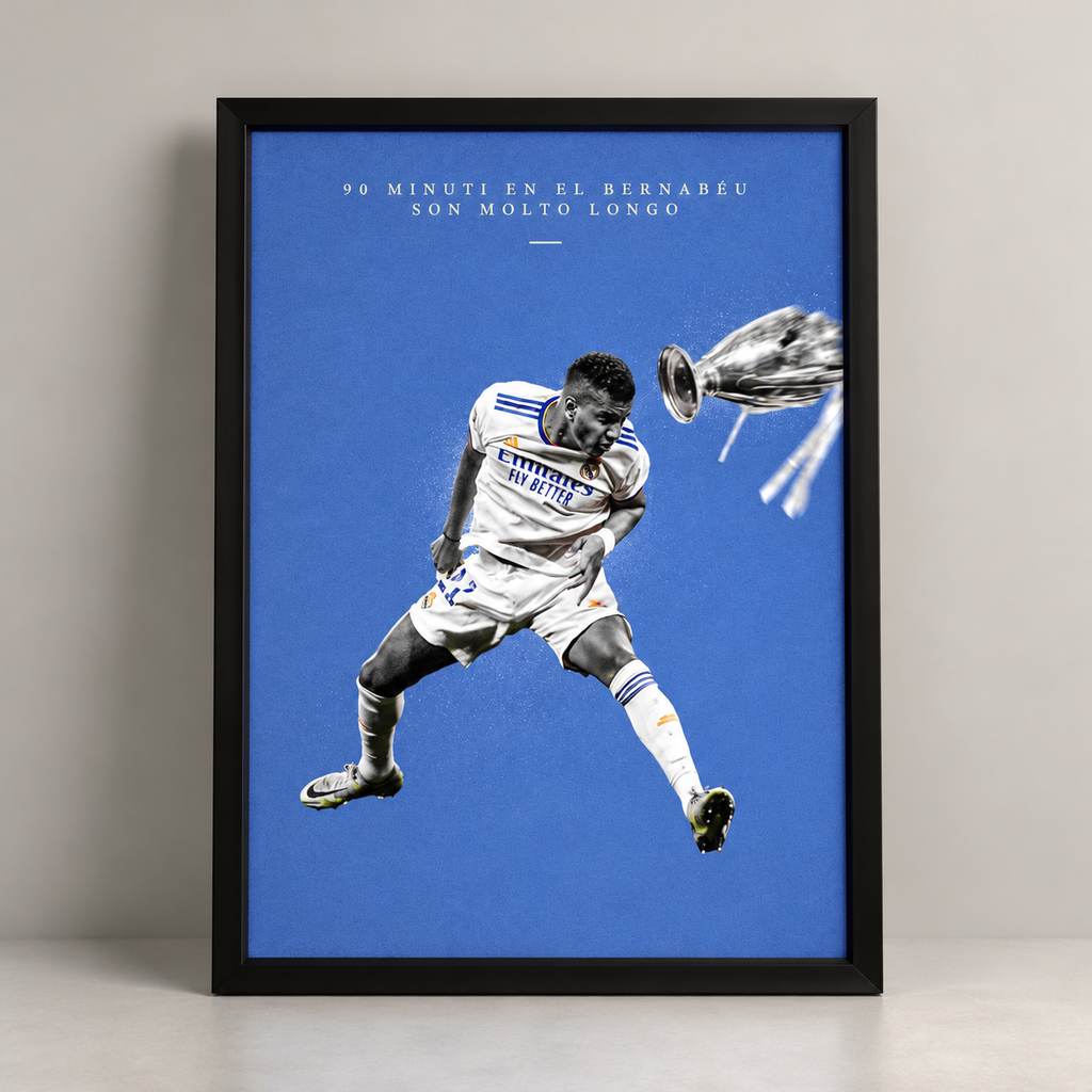Real Madrid Football Frame